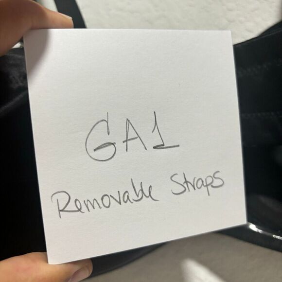 NWOT Wacoal T-Shirt Bra 36D Black Removable Straps Underwired Lightly Lined - Picture 7 of 7